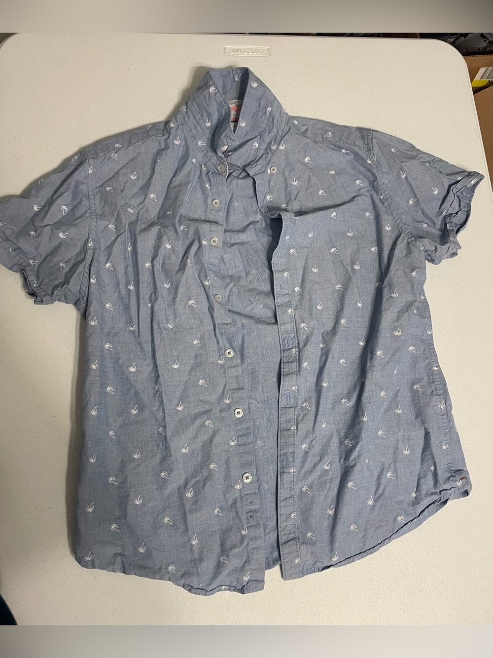 Denim & Flower tropical shirt